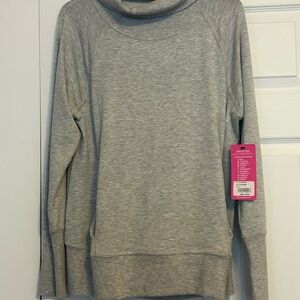 Yogalicious Heather Gray Sweatshirt